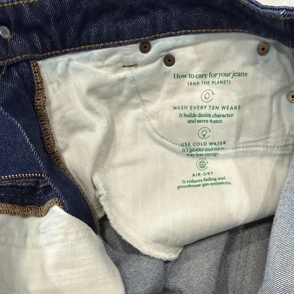 J.CREW Semi-Stretch High Rise Curvy Slim Wide,Size 29 - Picture 11 of 17